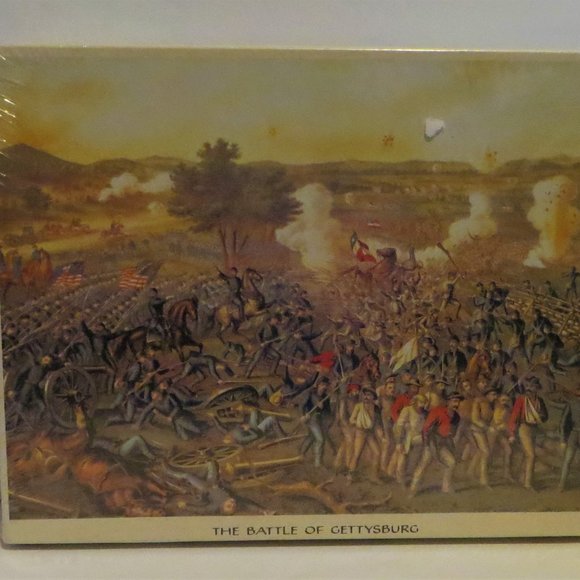 Battle Of Gettysburg 500 Piece Jigsaw Puzzle By Springbok Div Of Hallmark - Picture 1 of 3
